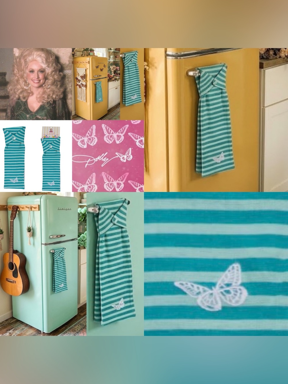 Dolly Parton limited edition fridge towel new